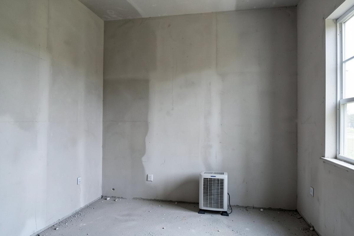 Renovatie en droogzetten